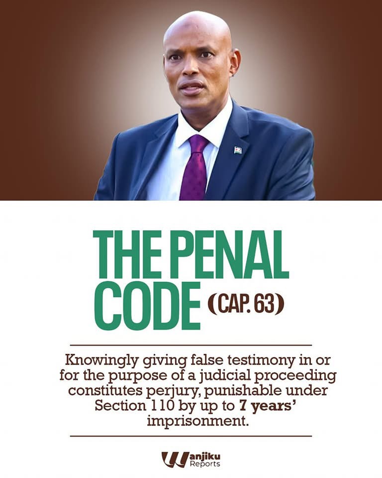bonifacemwangi's tweet photo. The invite to the media by @DCI_Kenya is an opportunity for them to ask why Mohamed Amin lied under oath before the Senate. He made a sworn statement that Ojwang was still alive when he reached the hospital. Ojwang was tortured and murdered in the cells. #JusticeForAlbertOjwang https://t.co/g0jMbyq9Ab