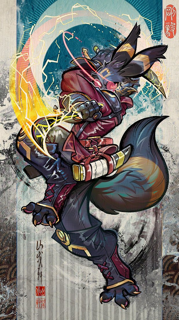 ⚡#2025YAMAINUcommission ⚡
I designed costumes and weapons 🖊✨ Thank you!
(@ PyriteUmbreon)