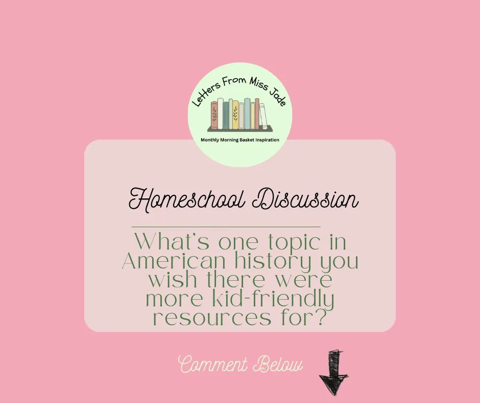 Rainwilliams06's tweet image. This helps me plan future blog posts and book lists!

What’s been hard to find solid materials for? Let’s crowdsource.

#HomeschoolDiscussion #AmericanHistoryHelp #ResourceGap