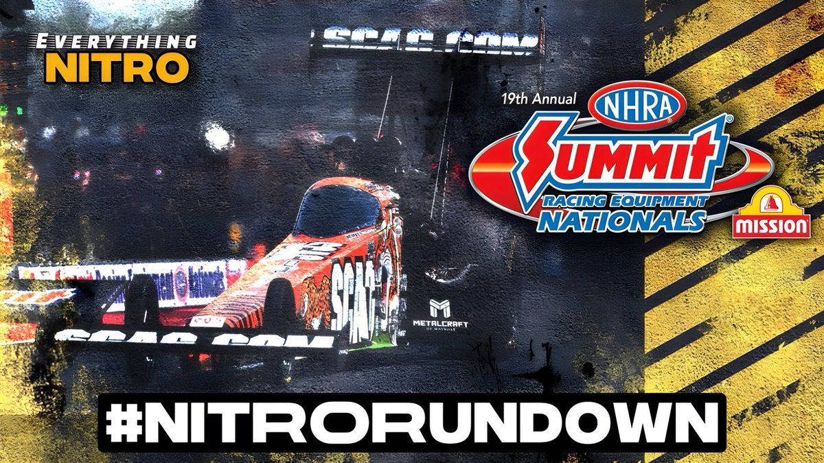Did you catch all the action from Norwalk? If not, we have you covered!

Check out highlights from the 19th Annual Summit Racing Equipment NHRA Nationals from Norwalk now on YouTube! 📺  #NitroRundown

youtu.be/nAn1-omAg5w?si…