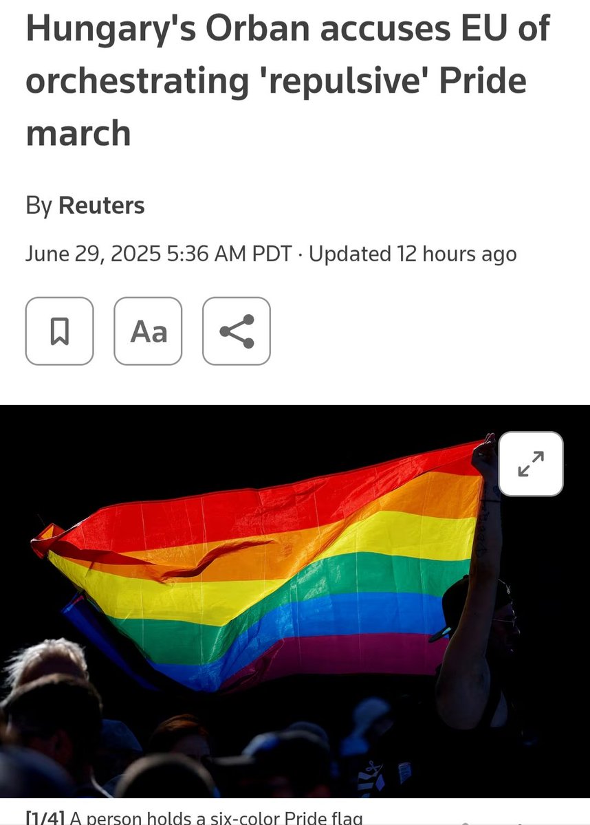artpendix's tweet image. Send LGBT+ to Hungary, join the march, let them impeach Orban! 🤣 
Well done! 🙌🏼🙌🏾🙌🏻🙌
#AssignmentDone
