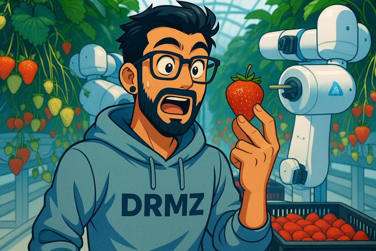 🦾🍓
This is the stuff of dreams...