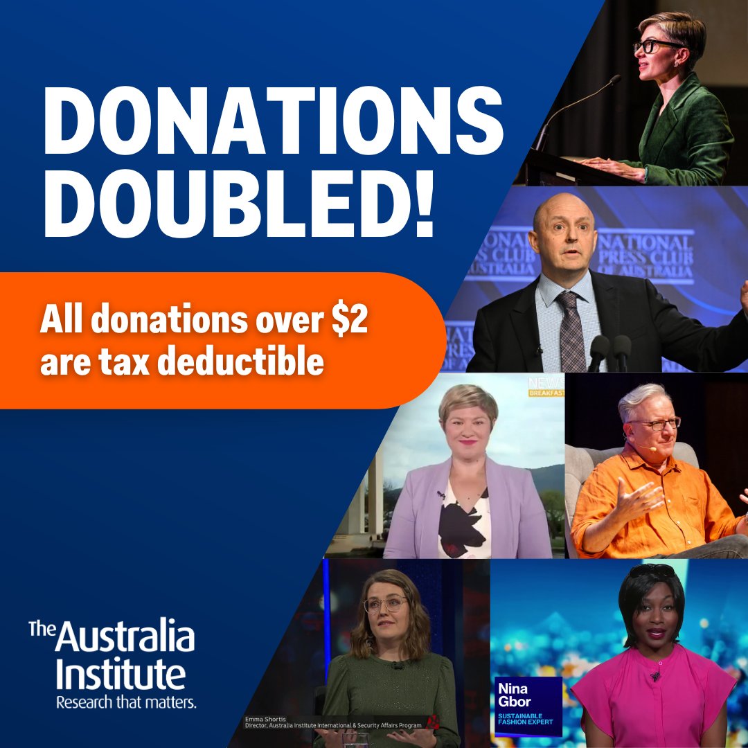 Australia Institute tweet media
