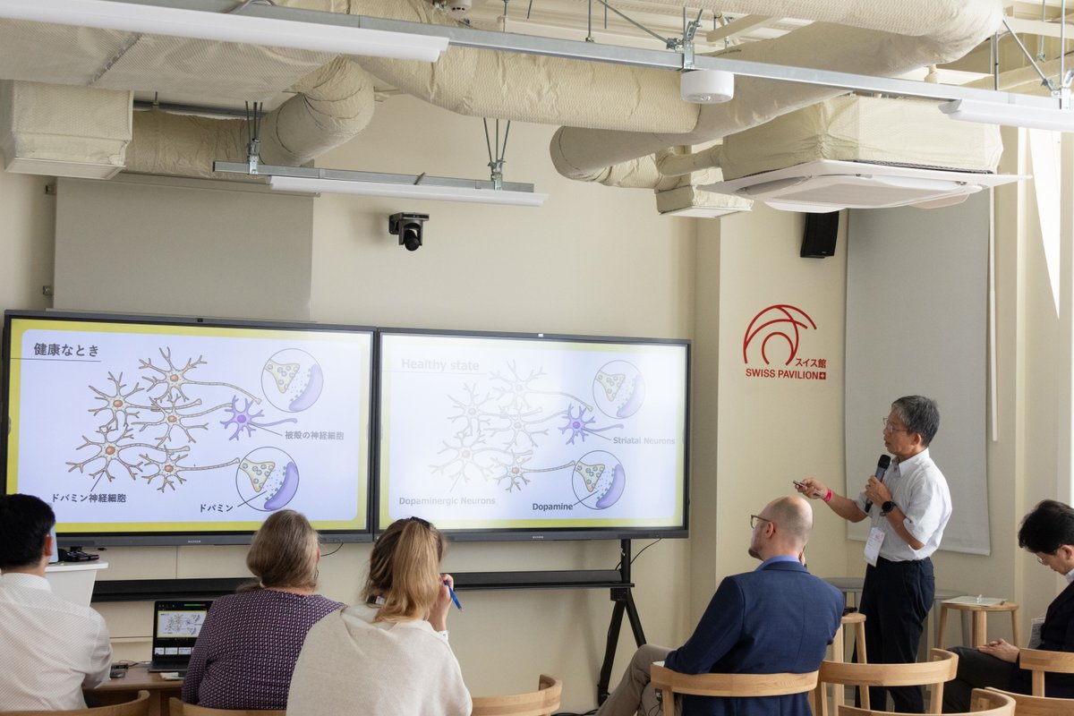 Kelvin Hui 🇨🇦 (@kelvinhui_cira) on Twitter photo Fueling the future of 💊 via 🗺️ collaboration, <a href="/uzh_irem/">Institute for Regenerative Medicine</a>, <a href="/WyssZurich/">Wyss Zurich Translational Center</a>, <a href="/CiRA_F_J/">公益財団法人 京都大学iPS細胞研究財団</a> & <a href="/CiRA_KU_E/">CiRA</a> co-hosted the science café “Creating a Healthier You with iPS Cells and Next-Gen Medicine” on June 21–22 in the <a href="/Swiss_Pavilion/">Swiss Pavilion</a> at <a href="/expo2025_japan/">Expo2025 大阪・関西万博</a>, showcasing our cutting-edge research! Fueling the future of 💊 via 🗺️ collaboration, <a href="/uzh_irem/">Institute for Regenerative Medicine</a>, <a href="/WyssZurich/">Wyss Zurich Translational Center</a>, <a href="/CiRA_F_J/">公益財団法人 京都大学iPS細胞研究財団</a> & <a href="/CiRA_KU_E/">CiRA</a> co-hosted the science café “Creating a Healthier You with iPS Cells and Next-Gen Medicine” on June 21–22 in the <a href="/Swiss_Pavilion/">Swiss Pavilion</a> at <a href="/expo2025_japan/">Expo2025 大阪・関西万博</a>, showcasing our cutting-edge research!
