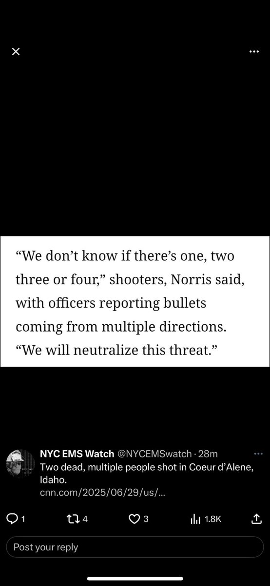 This was sent to me. I haven’t heard anything else.