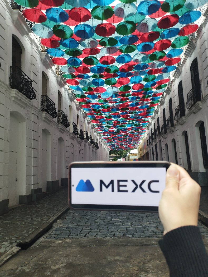 <a href="/MEXCespanol/">MEXC Español</a> En la calle de las paraguas. 
Caracas - Venezuela 🇻🇪
#MEXCInMyCity #MEXC