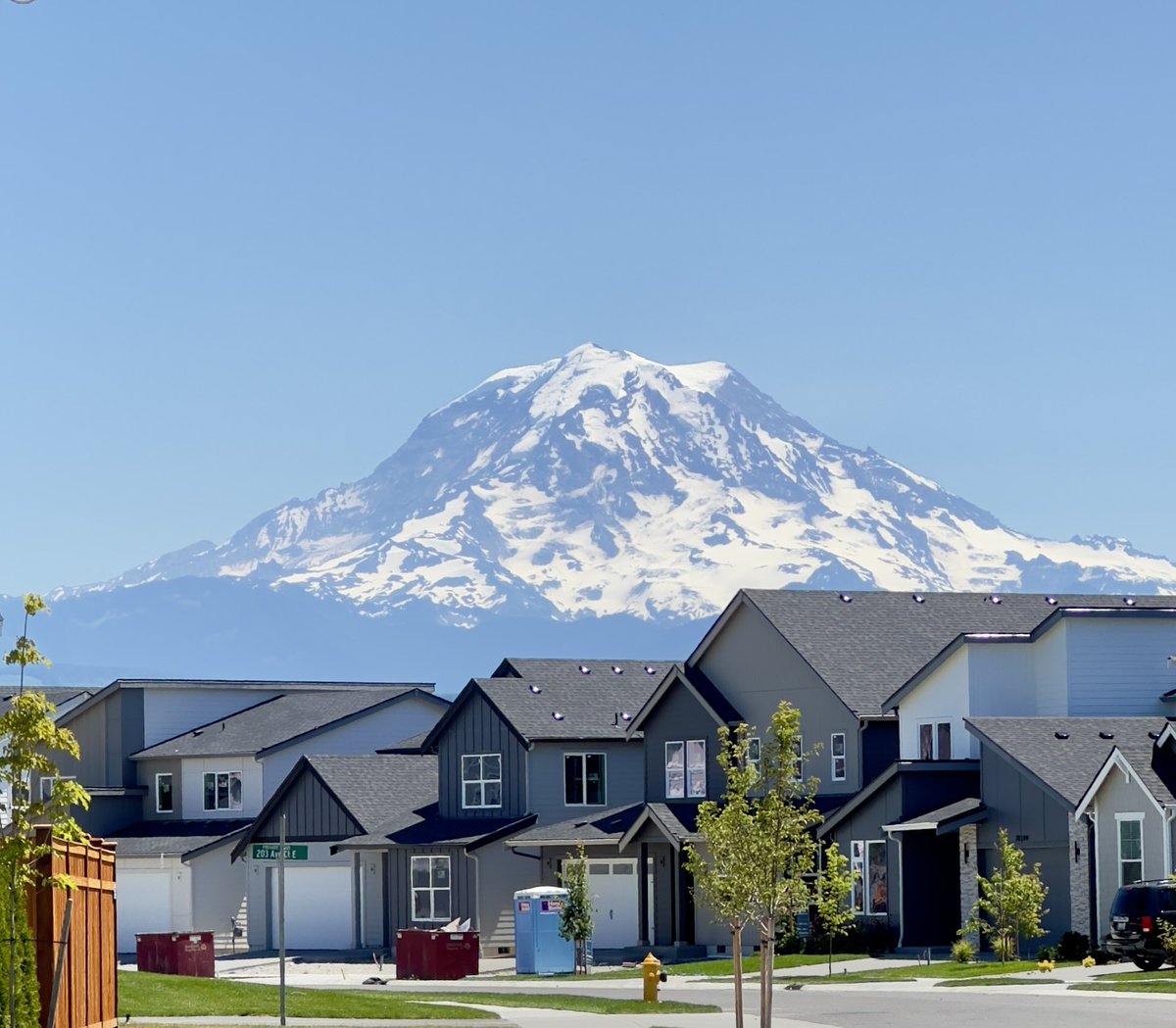 What a place! #tehaleh #rivian #adventurousforever  #mtrainier