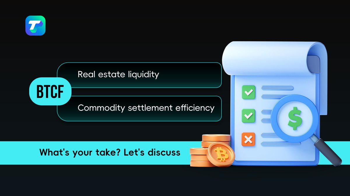 BTCF_Luxury's tweet image. Can blockchain TRULY reshape the real economy?
BTCF is already transforming:
• Real estate liquidity
• Commodity settlement efficiency
What&apos;s your take? Let&apos;s discuss 👇
#BTCF #BlockchainUtility #Web3Impact