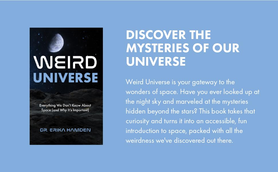 Talk Nerdy Podcast 🎙🎧 (@talknerdy_pod) on Twitter photo ? Are you up to date on #TalkNerdy ?
Astronomy Professor, astrophysicist, and science communicator <a href="/ErikaHamden/">Prof. Erika Hamden</a> joins <a href="/CaraSantaMaria/">Cara Santa Maria</a> to talk about her new book, "Weird Universe: Everything We Don’t Know About Space (and Why It’s Important).”
🔗: carasantamaria.com/podcast/erika-… ? Are you up to date on #TalkNerdy ?
Astronomy Professor, astrophysicist, and science communicator <a href="/ErikaHamden/">Prof. Erika Hamden</a> joins <a href="/CaraSantaMaria/">Cara Santa Maria</a> to talk about her new book, "Weird Universe: Everything We Don’t Know About Space (and Why It’s Important).”
🔗: carasantamaria.com/podcast/erika-…