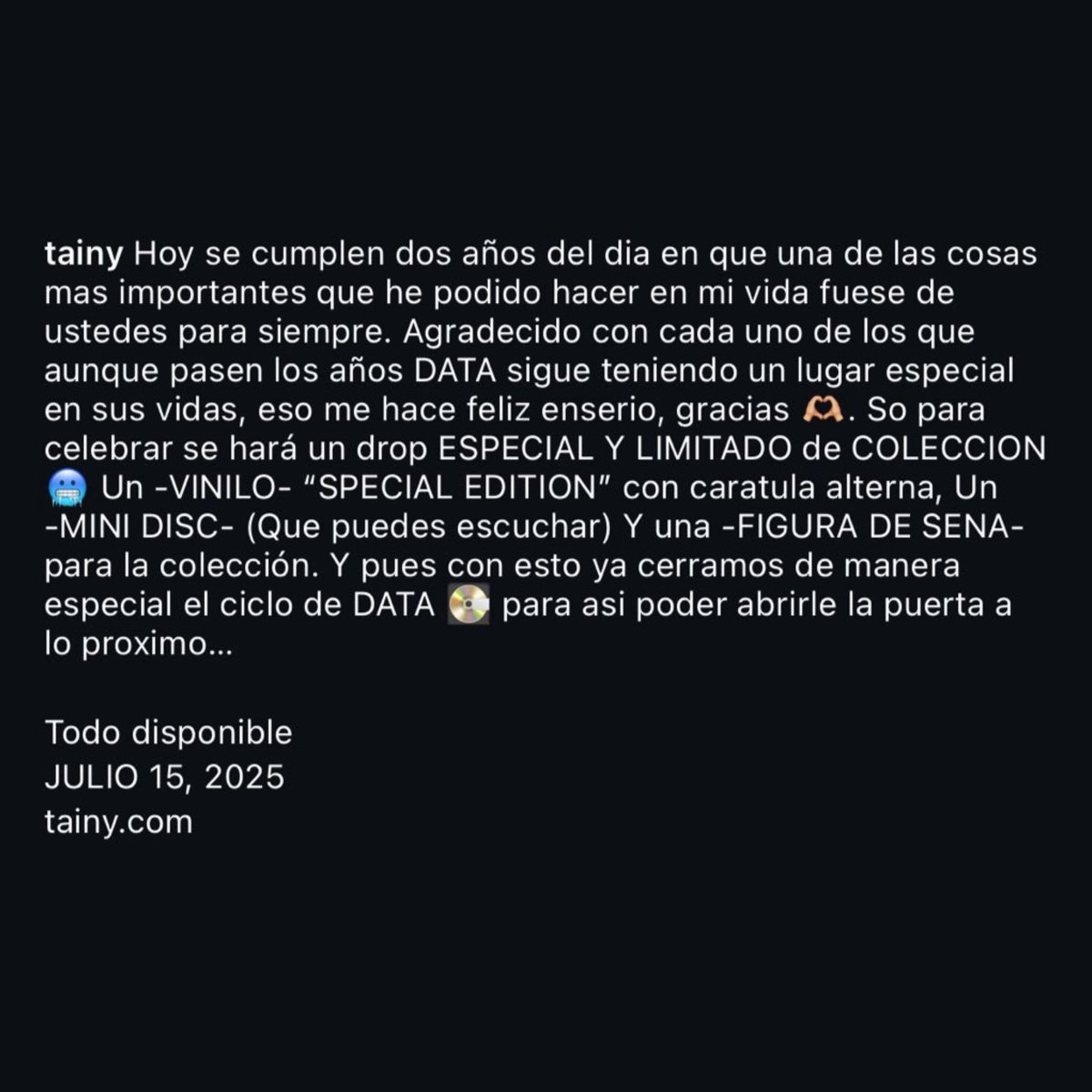 _arevlozz's tweet photo. “Y pues con esto ya cerramos de manera especial el ciclo de DATA para así poder abrirle la puerta a lo próximo…” https://t.co/PUIVXzz4qE