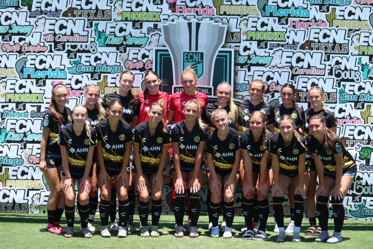 CamrynWoods22's tweet photo. first season together. first team from @HoundsAcademy to make it to @ECNLgirls champions league. sadly our amazing run ends here, finishing 2nd in our group, going 1-0-2. i love this team so much & am so proud of the heart we played w in every game. we are just getting started 🖤💛 

thank you to our amazing coaches @Scot22tie & @CazzJoe for all that you have done to get us here. until next season… 

@ImYouthSoccer @TopDrawerSoccer @TheSoccerWire @PrepSoccer @USYNT