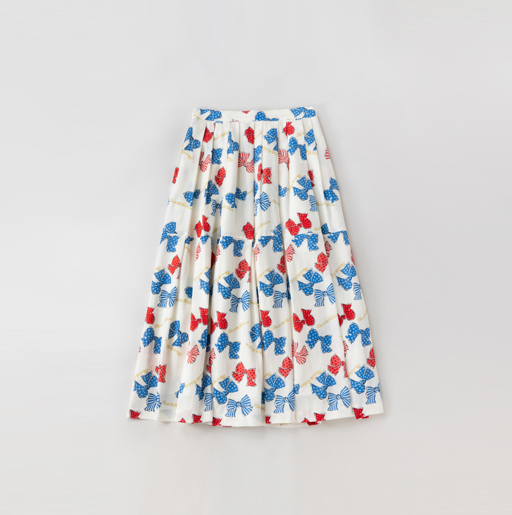 ジェーンマープルリボン柄 Jane's drawing fluffy skirt