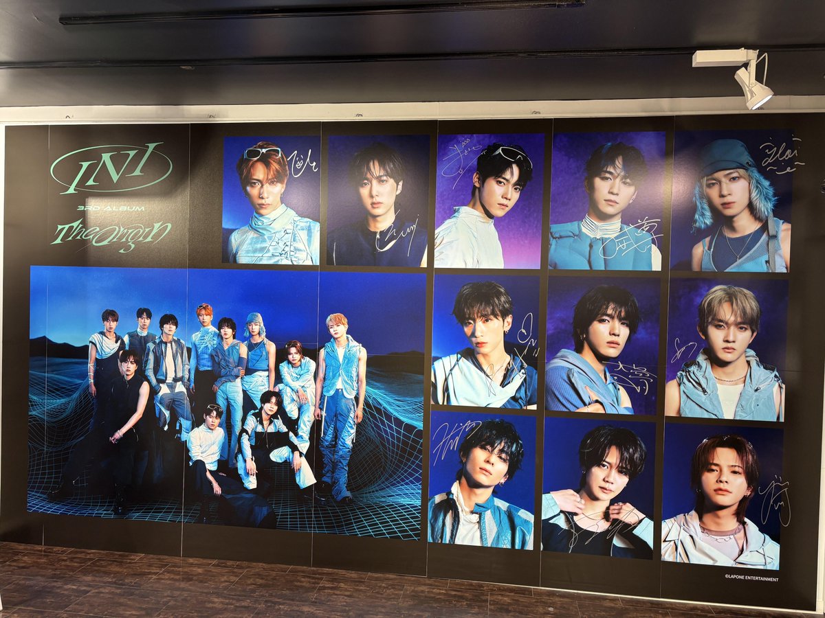 タワ渋INI】 #INI『THE ORIGIN』 全形態再入荷いたしました！ 5Fレジに