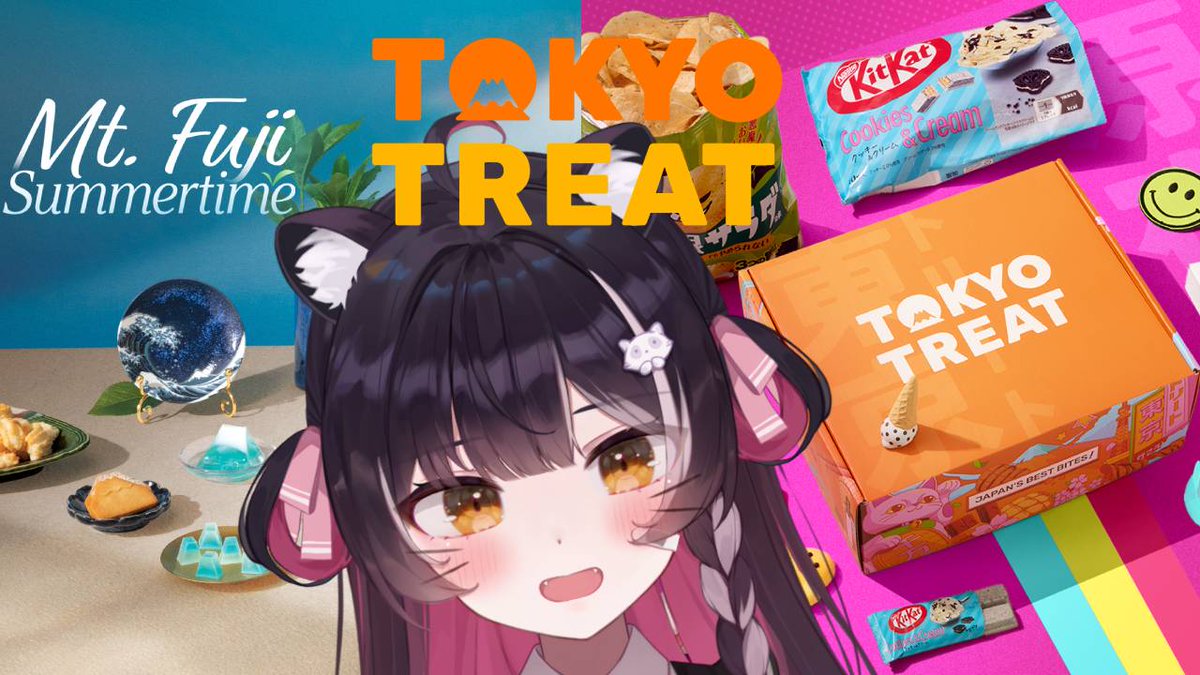 Lets explore Mt. Fuji and Harajuku through snacking!!! With <a href="/TokyoTreat/">TokyoTreat</a> and <a href="/wearesakuraco/">Sakuraco</a> 's JULY BOXES! 

youtube.com/live/pnGIG21xU…