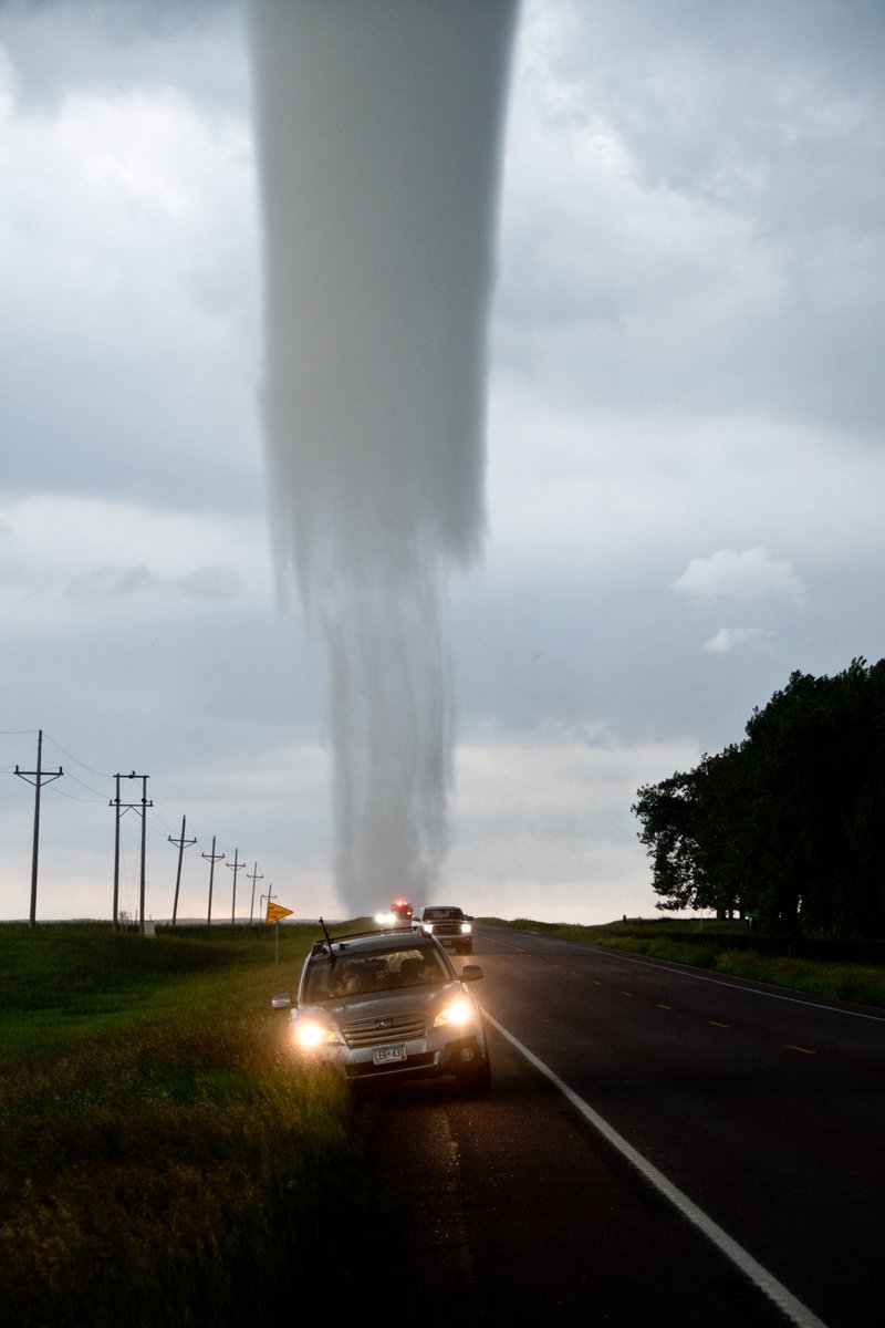 TonyPerkWX's tweet photo. Images from Saturday's long lived tornado near Gary, SD. https://t.co/cxVHLSFwRI