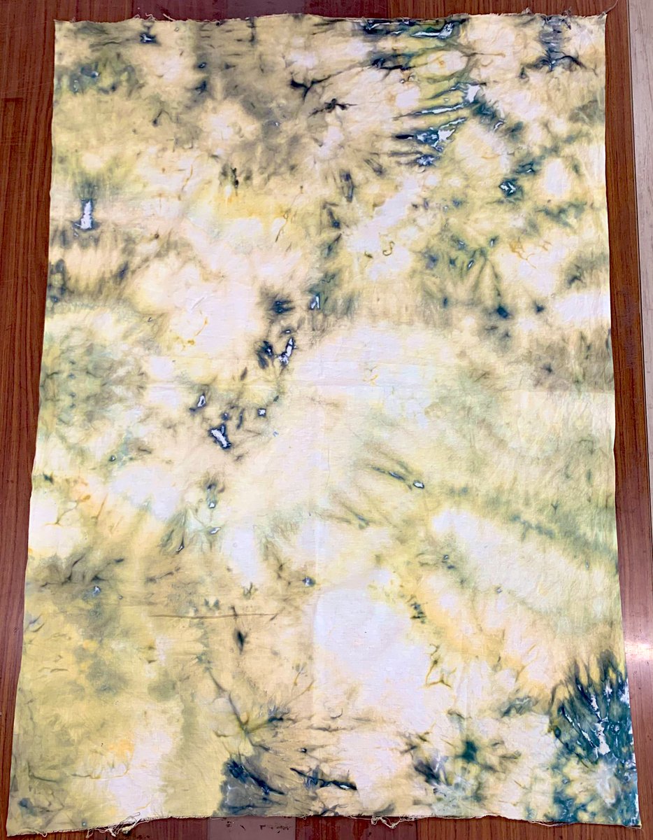 Vb4lzsNFUxwdJV4's tweet image. 絞らない方が綺麗に染ったのほんと解せない☹️☹️☹️
 #アイスダイ
 #icedye