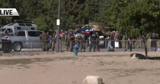 ferozwala's tweet photo. #Breaking
Department of Homeland Security "actively monitoring" Coeur d’Alene shooting
https://t.co/n02lX1HSQT
#Athol #Idaho
@DHSgov #USA
Secretary of the DHS #Kristi_Noem said the agency was “actively monitoring” the situation in Couer d’Alene in a Sunday evening post on X.“Pray for Idaho’s first responders,” she wrote.
“Justice will be served.”Attorney General Pam Bondi thanked FBI agents assisting local authorities in a post on @X. “We are praying for all,” she wrote.