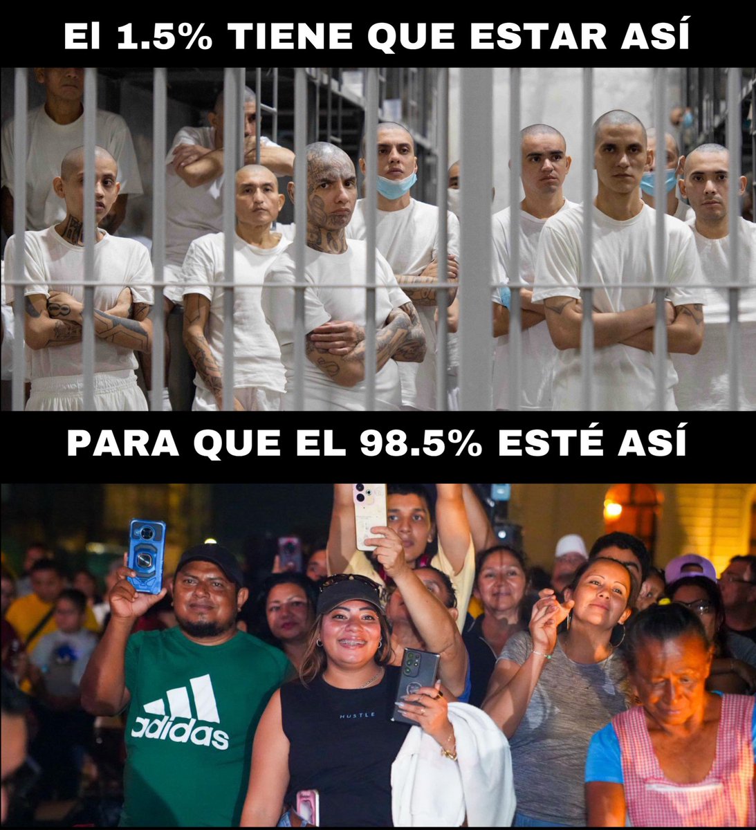 MinistDeMemesSv's tweet photo. Sencillo, en el Gobierno del Presidente Bukele la prioridad son los salvadoreños de bien. https://t.co/EsIyvSCJD9