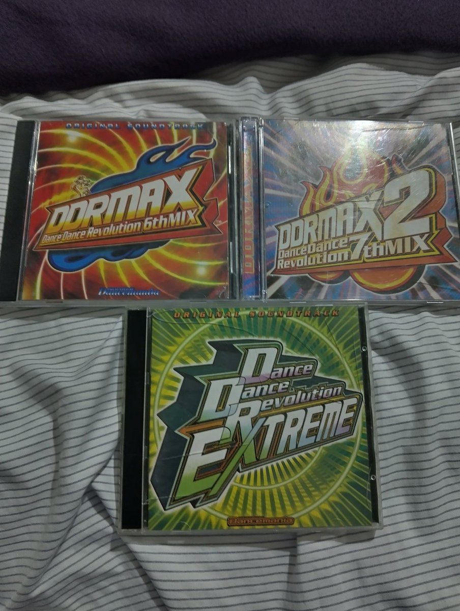 surferbrg's tweet image. Didn&apos;t realize these CDs were selling like crazy on eBay. Going to start putting up my DDR/Dance Dance Revolution CDs up for sale next. 

#cd #cdcollectors #cdcollections #ddr #dancedancerevolution #videogames #soundtracks
