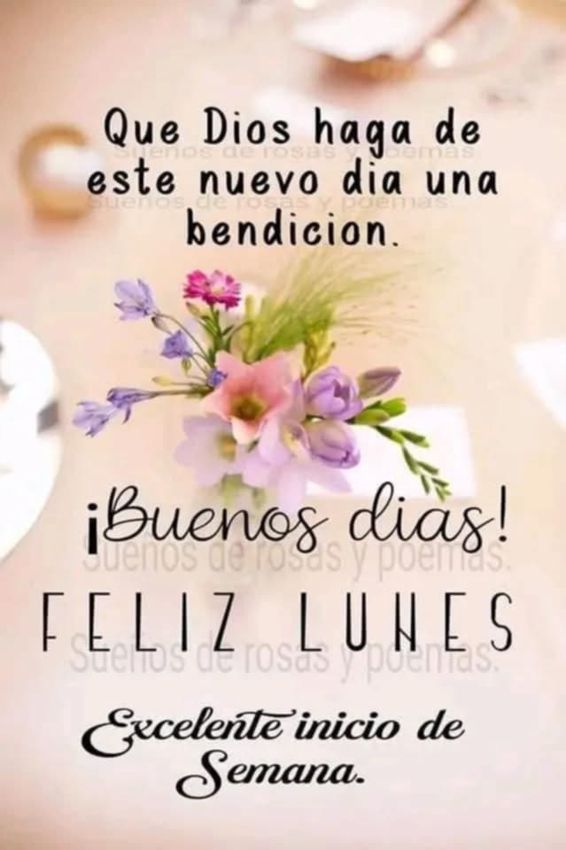 Inicho Feliz Inicio De Semana Bendiciones