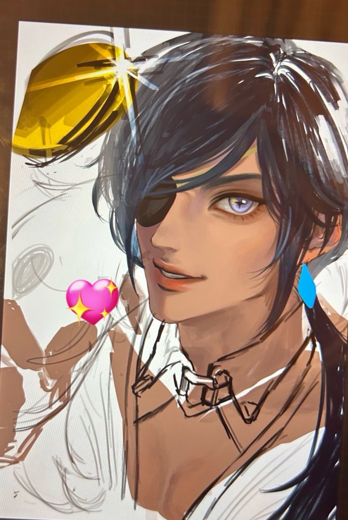 zkunpo's tweet photo. ✒️kaeya https://t.co/xzfcalYdEW