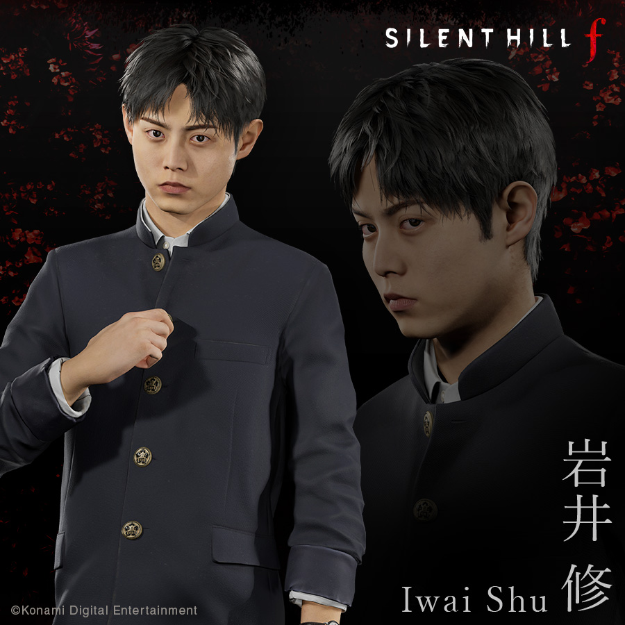 silenthill_jp's tweet image. 『SILENT HILL f』2025年9月25日(木)発売

キャラクター紹介③
岩井修 / いわい しゅう

雛子の幼馴染で今も互いを相棒と呼び合う仲。
この時代に珍しく、異性にも分け隔てなく交流できる。実家は代々の薬師で、自身も薬の知識や扱いに長けている。

▼公式サイト
konami.com/games/silenthi……