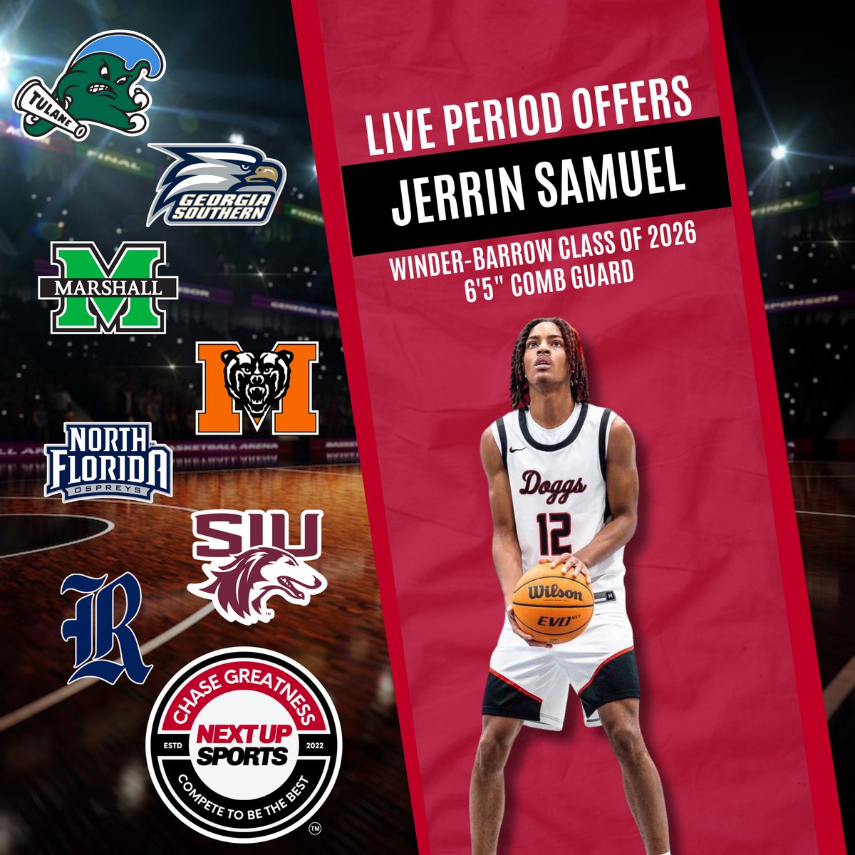 <a href="/jerrin_samuel/">Jerrin Samuel</a> of <a href="/WinderBarrowMBB/">Winder-Barrow Basketball</a> is NEXT UP!!