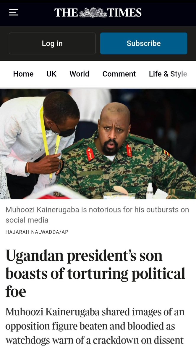 allimadi's tweet image. Those eyes look like they belong to a sane man? Yet #Psycho @mkainerugaba Muhoozi Uday #Kainerugaba is #Commander of #Uganda's army &amp;amp; Deputy Military Dictator to Senior Dictator @KagutaMuseveni &amp;amp; their regime is funded by @WorldBank @worldbankpres Insanity meets Insanity