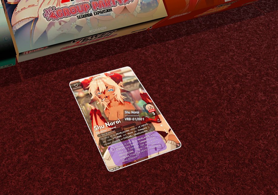 Actualizacion rapida!
Agregamos a todos los VTUBERS actuales el nombre de su carta+el codigo de su carta en el juego, para que estos sean mas faciles de ordenar
Proximamente estaremos haciendo lo mismo con TODOS los Clips y Covers!