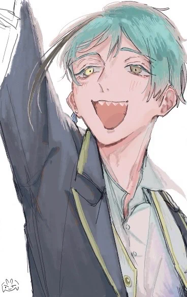 うつぼとか眉毛とか描いた 