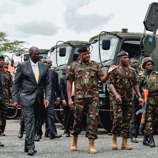 KENYA DEFENCE FORCES have not been spared too this time!
Their lunch subsidy which was of so much help has been scrapped.

Wajilipie sasa. Maskini wao!

Guess hiyo peaa itaenda wapi?

Shoot #FreeNdianguiKinyagi Politics GenZ Maina