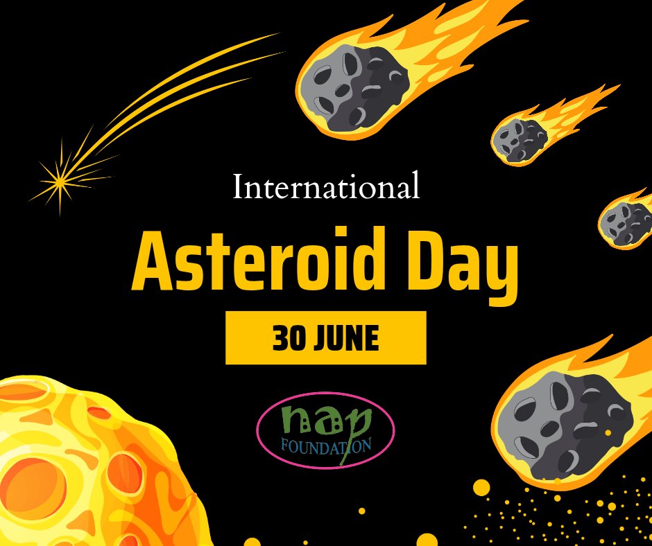 NAPFoundation_'s tweet photo. 🌌 On this International Asteroid Day, let's raise awareness about space rocks that shaped our planet's past And could shape our future.
Science, vigilance, and global cooperation are our shields.
#AsteroidDay #SpaceAwareness #ISRO #ProtectEarth #June30 https://t.co/JOEt36SAni