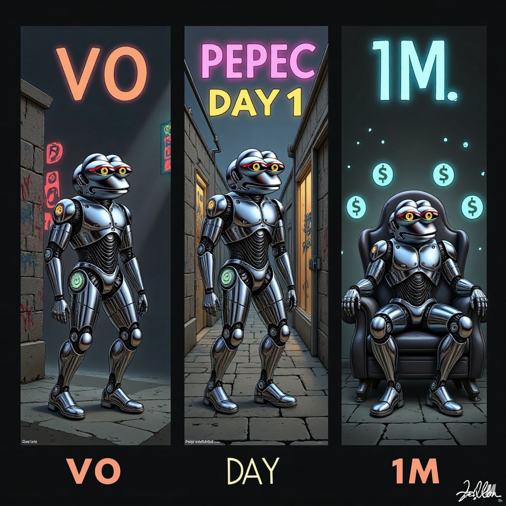 Day 1 clanker launched Pepe.

CLANKERS PEPE

V0

1M supply….

$PEPEC built on <a href="/base/">Base</a>