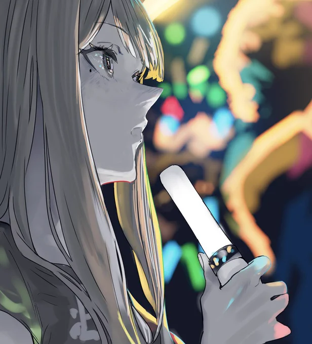 左カットした方が良かったなと思う昨日のI'm still left in black and white的な絵をよろしくお願いします。