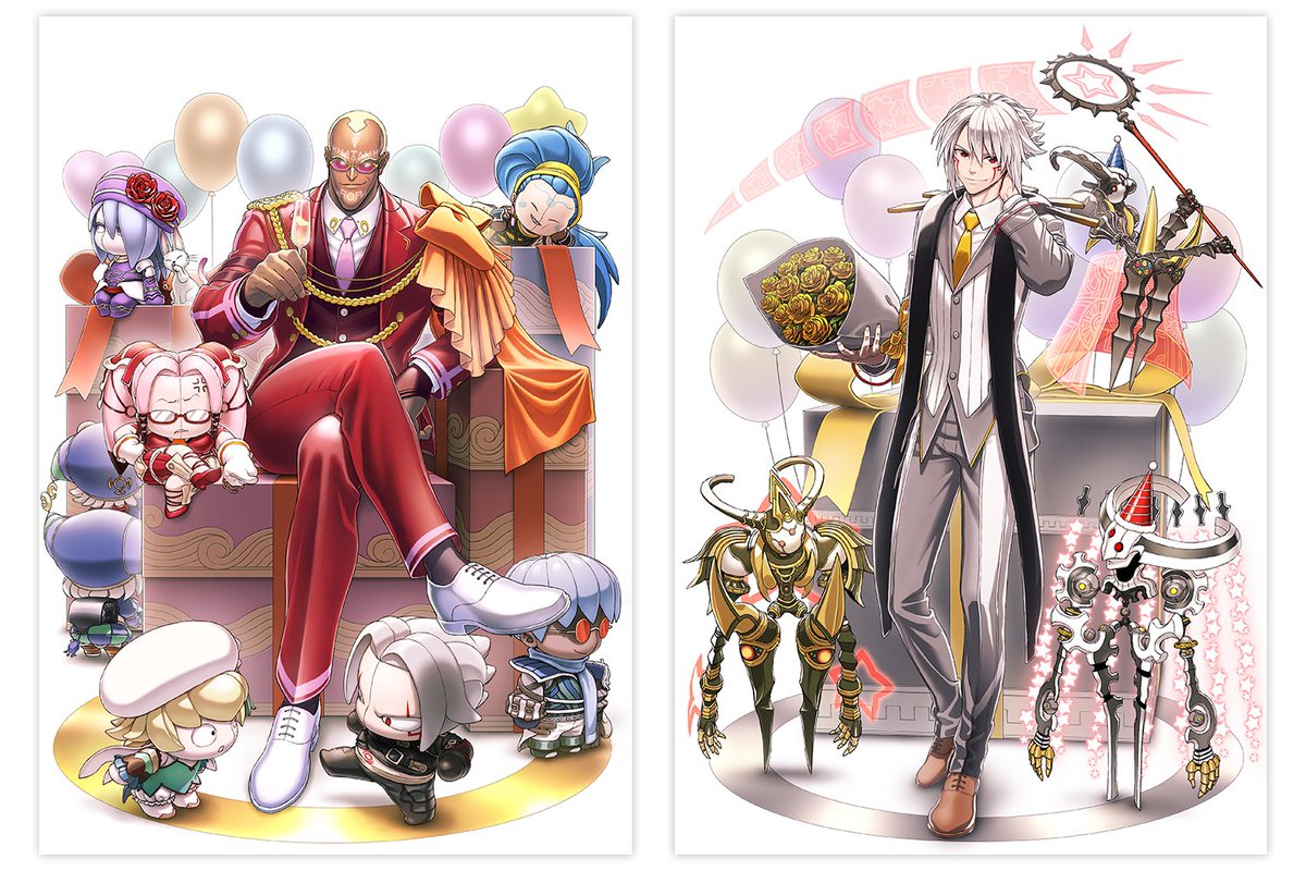 dothack_cc2's tweet photo. (2/4)【.hack//G.U. Birthday】
誕生日を7月8日に迎える八咫と、7月13日に迎えるハセヲの2人が登場!
いつもとは少し違った雰囲気のキャラクターたちをご覧ください!
https://t.co/Mt6j2S8rfG
#dothack #hackGUBD https://t.co/zcBTraOT8E