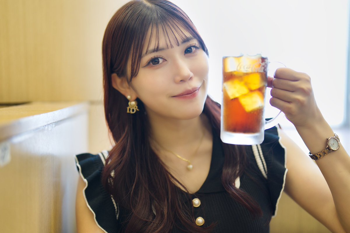 カオリちゃん <a href="/__9194_/">カオリ🌙</a> 

「ウーロン茶」

#カオリ #portrait