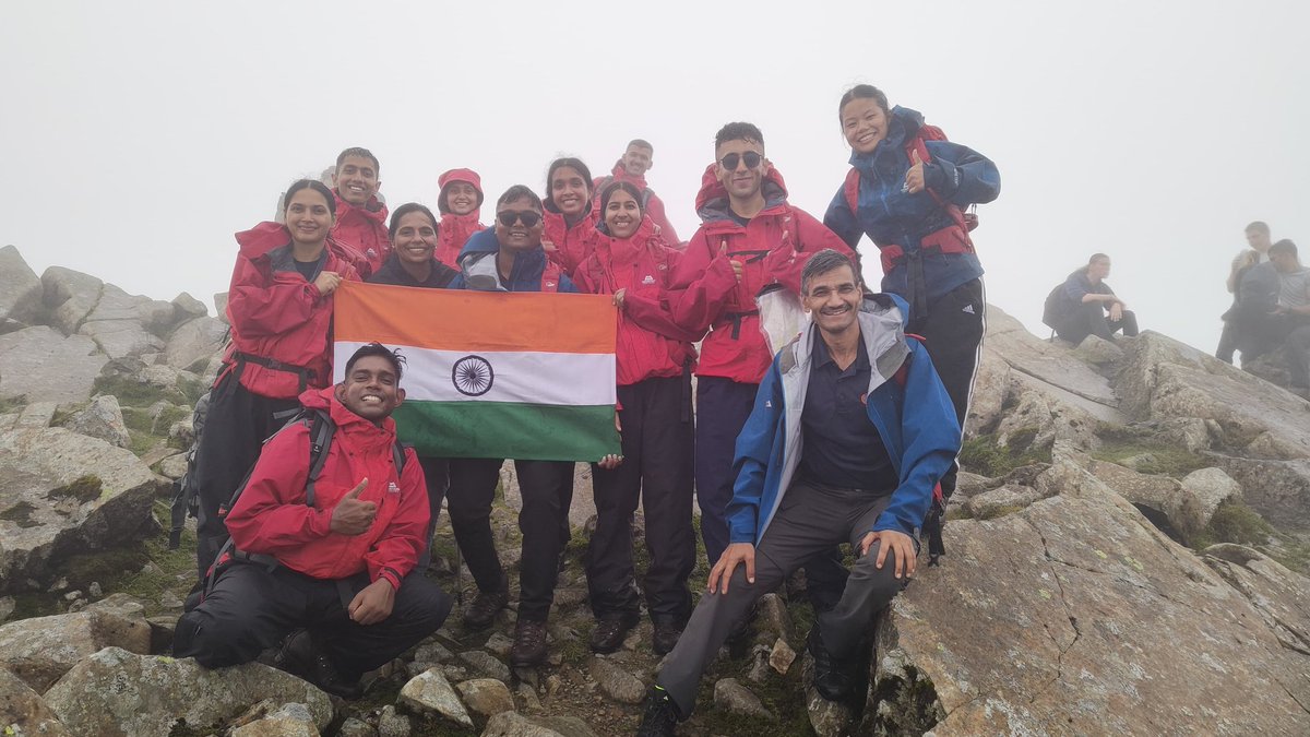 HQ_DG_NCC's tweet photo. 🇮🇳🤝🇬🇧 Day 1 | Adventures Training Leg
The Indian NCC delegation kicked off their journey with an exhilarating 12 km mountain trek — setting the tone for an unforgettable exchange experience in the UK!
🌄 Strong strides, stronger bonds!
🇮🇳🇬🇧 #YEP2025 #IndiaUK #NCCAdventures
@SethSanjayMP
@SpokespersonMoD
@adgpi @IAF_MCC @indiannavy