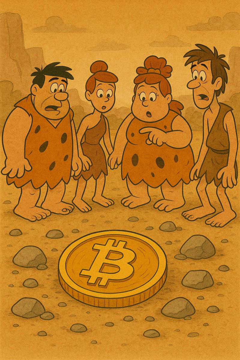 Good morning.

$BTC looks ready to drag the whole market into another meme-fueled fever dream from prehistoric era.

And you’re still early.