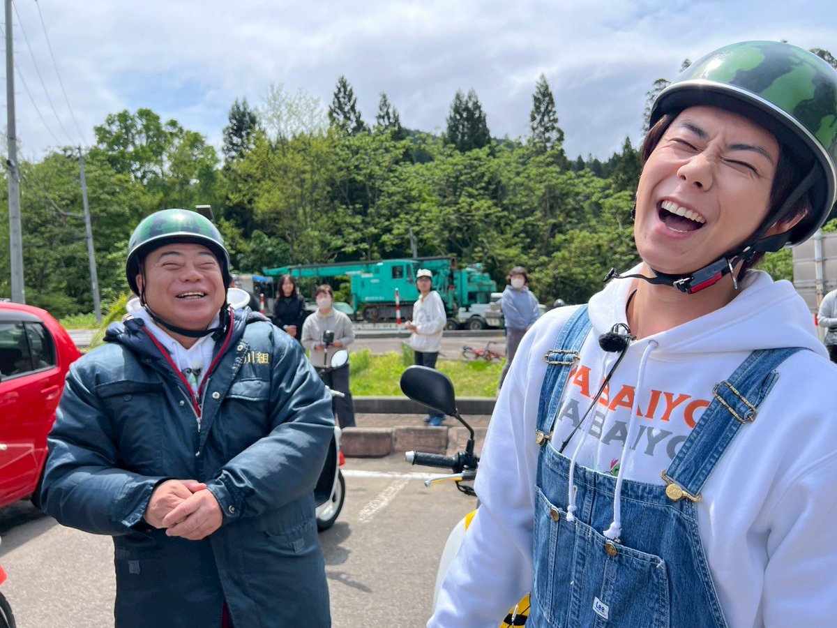 こんにちは〜🍉✨✨ 撮影から戻って…次は7/5の放送仕上げへ🛵💨 今週は