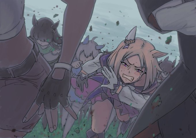 #今月描いた絵を晒そう まぁまぁ描いた感じ 