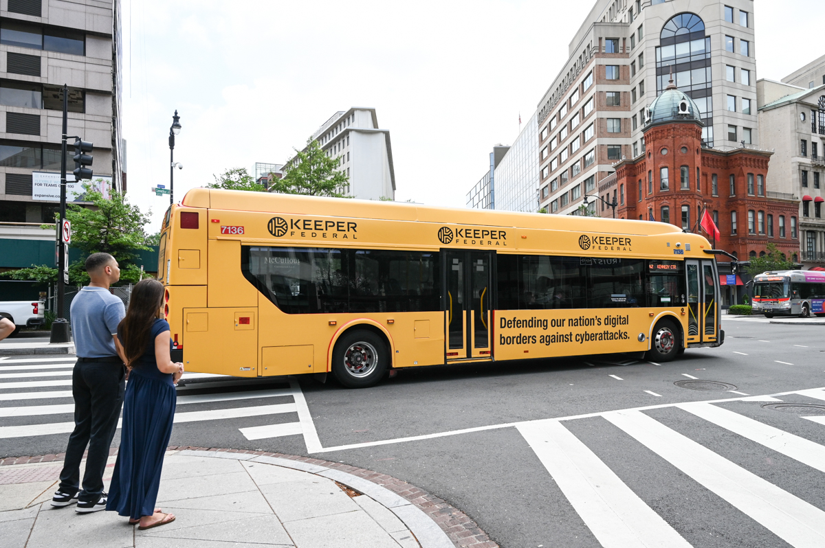 keepersecurity's tweet image. Hey, Washington, D.C.! Guess who’s joining your morning commute?

#KeeperSecurity #Cybersecurity #DC