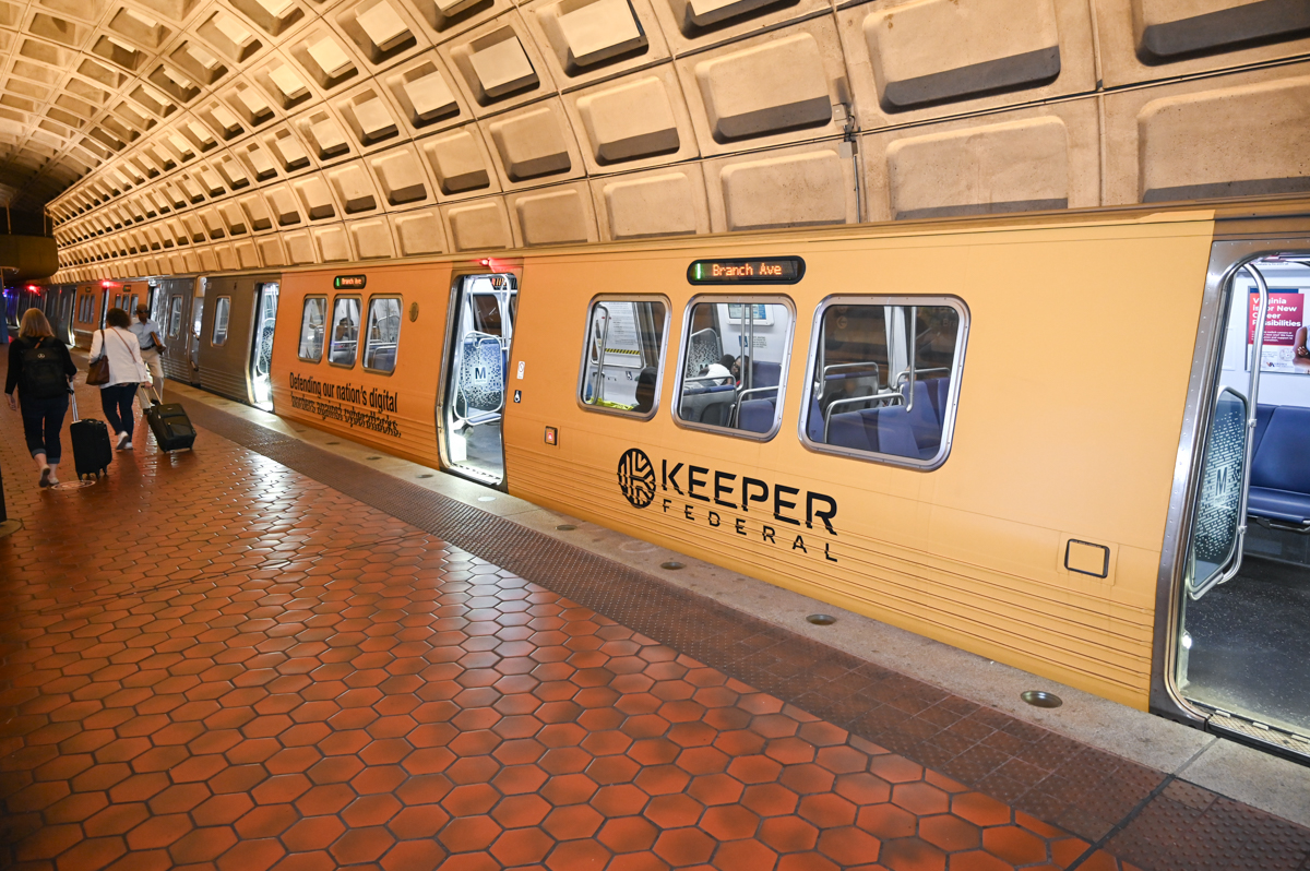 keepersecurity's tweet image. Hey, Washington, D.C.! Guess who’s joining your morning commute?

#KeeperSecurity #Cybersecurity #DC