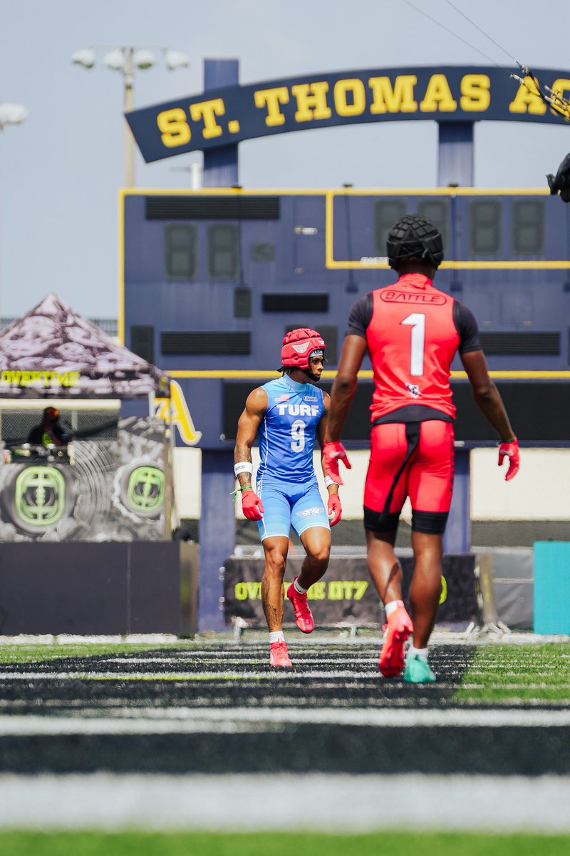 KindallBrown2's tweet image. Stats from the weekend:
7 targets
4 PBU’s
1 Interception (Game Sealing)

An experience i’ll remember for a lifetime, thank you @TucsonTurfElite for the opportunity to show that I can ball on the biggest 7 on 7 stage in the world.