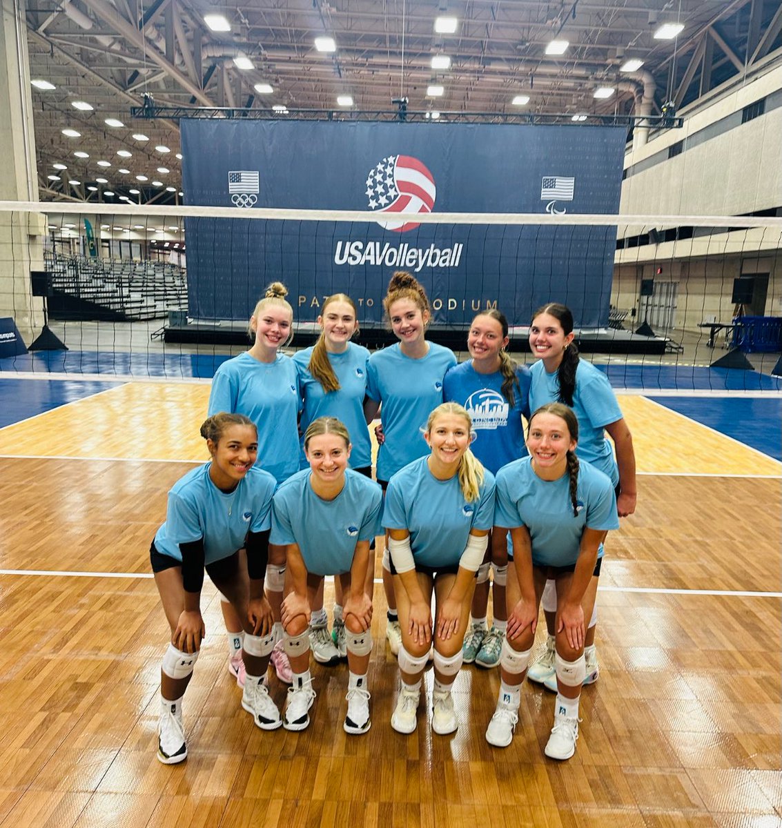 Had our last team serve and pass of the season today in Dallas. Pool play starts tomorrow! 

#2027setter #gjnc #nationals #usavolleyball 

<a href="/ElevationVBC/">Elevation</a> <a href="/usavolleyball/">USA Volleyball</a>