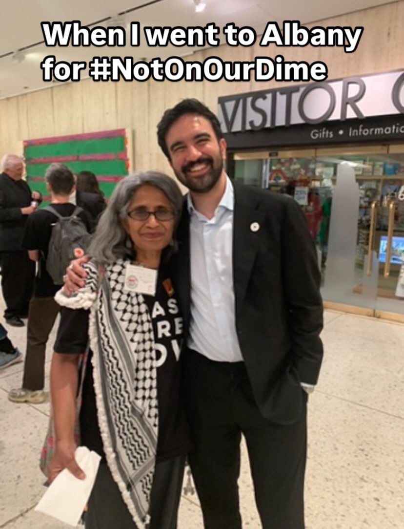 #AuntiesforZohran 🌺