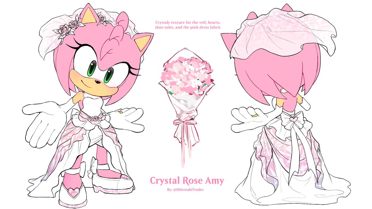 Decided to give the contest a shot! Here's my Amy skin design submission💗

#SonicRumble #Communityskin #AmyRose #amyrosethehedgehog