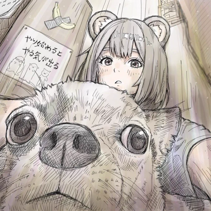 #今月描いた絵を晒そう
3/4 