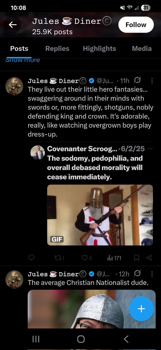 Puritan1646's tweet image. This lady is actually coocoo. It really shows that she has no idea who I am.