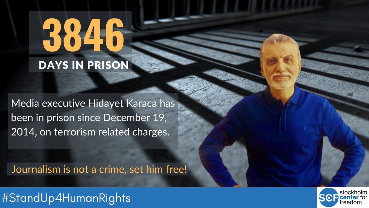 Günler, aylar derken yıllar oldu ! 
 #gazeteciliksuçdeğildir