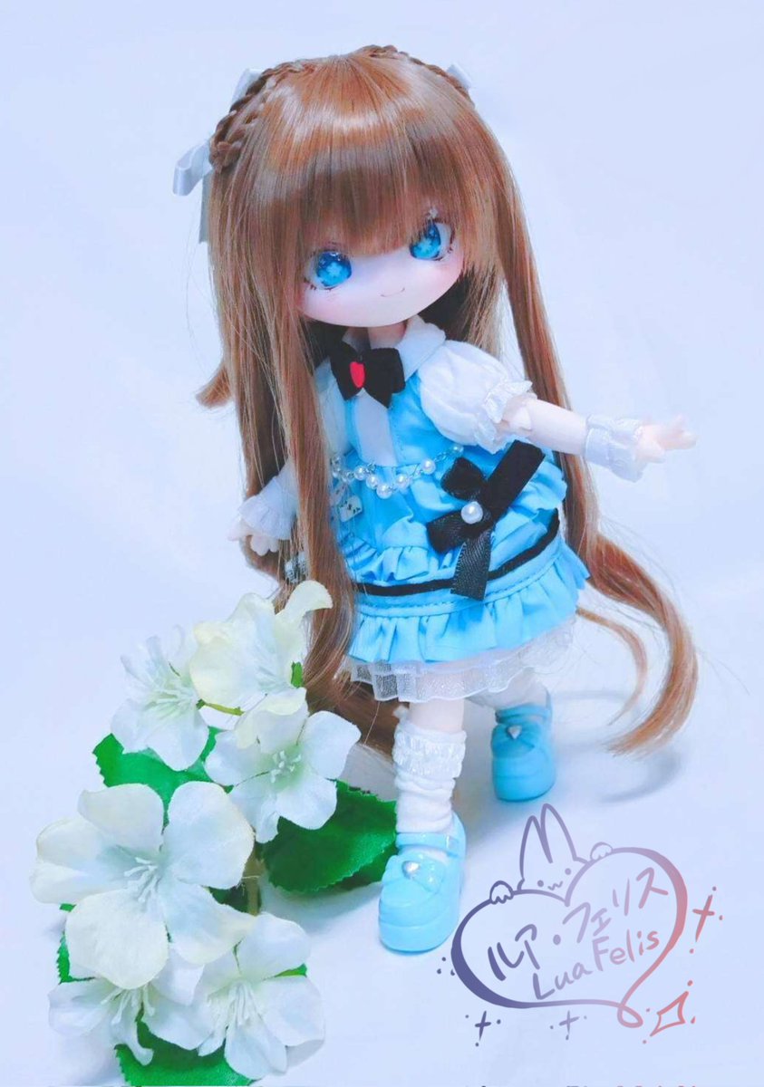 「ふわふわのお花の香りって……ほんのすこし、魔法の気配がするのです～＊.:゜ なんとなく、感じてくれてたらうれしいのですよ～♡」
#ドールオーナーさんと繋がりたい #うちのこかわいい